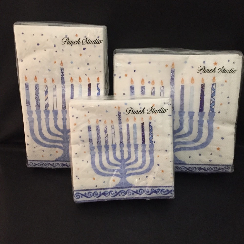 Hanukah Napkin set NWT